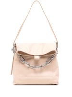 Off-White sac porté épaule Ow Booster en cuir - Orange