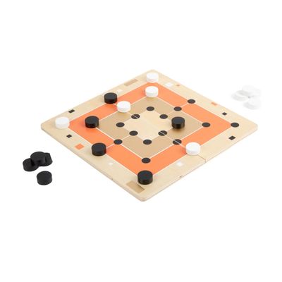 Small Foot houten solitaire en molenspel gouden editie