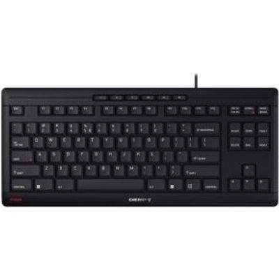 Cherry Stream Keyboard TKL Toetsenbord Zwart