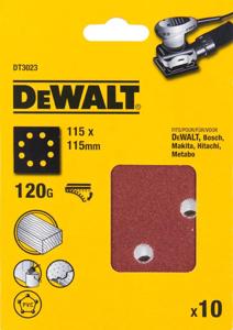 DeWALT DT3023 P120 Schuurpapier 1/4 Velcro VE=10