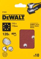 DeWALT DT3023 P120 Schuurpapier 1/4 Velcro VE=10