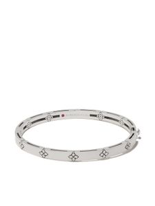 Roberto Coin bracelet Love in Verona en or blanc 18ct orné de diamants - Argent