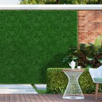 12 Kunstgras Wandpanelen 50,5 x 50,5 cm Synthetische Groene Foam Panelen Achtergrond Binnen en Buiten Privacy Haag Groen