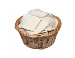 Anae Wasbare mini washandjes in bulk - 50st
