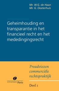 Geheimhouding en transparantie bij financieel toezicht en in het mededingingsrecht (Paperback)