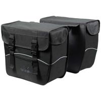 Dubbele fietstas Greenlands 34 liter 35 x 31 x 16 cm (2x) - zwart