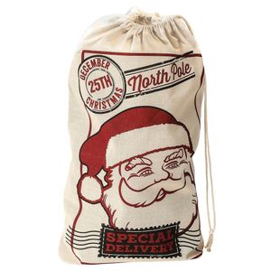 Zak Kerstman Jute Special Delivery 80x50cm