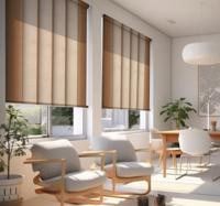 Japanse paneeltextuur rolgordijn woonkamer
