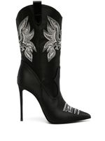 Le Silla bottines Eva Cowboy 120 mm - Noir