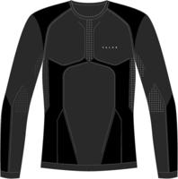 Falke W Longsleeved Thermoshirt Heren Black XL