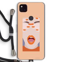 Surprise: Pixel 4a 5G Transparant Hoesje met koord