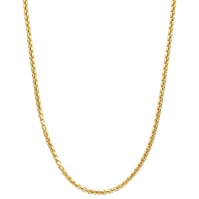 TI SENTO-Milano 34030SY Ketting zilver goudkleurig 2,5 mm