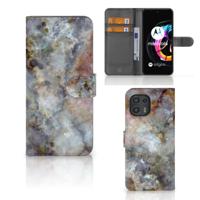 Motorola Edge 20 Lite | Bookcase | Marmer Grijs