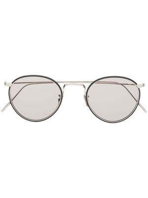Eyevan7285 lunettes de soleil à monture ronde - Argent
