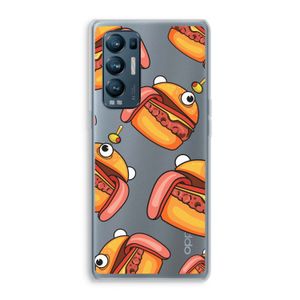 Hamburger: Oppo Find X3 Neo Transparant Hoesje