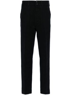 TOM FORD pantalon en coton à coupe droite - Noir