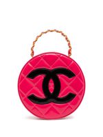 CHANEL Pre-Owned sac à main matelassé à logo CC (1995) - Rose - thumbnail