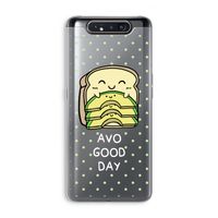 Avo Good Day: Samsung Galaxy A80 Transparant Hoesje