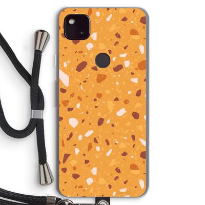 Terrazzo N°24: Pixel 4a 5G Transparant Hoesje met koord