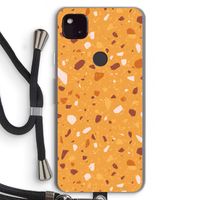 Terrazzo N°24: Pixel 4a 5G Transparant Hoesje met koord