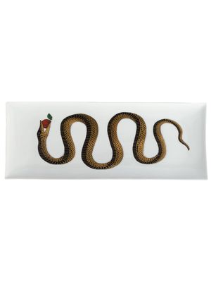 Fornasetti plat Serpente - Blanc