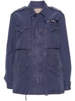 Polo Ralph Lauren veste d'inspiration militaire en coton - Bleu - thumbnail