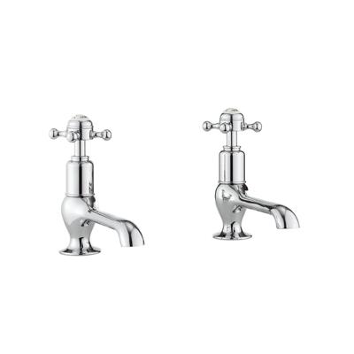 Crosswater Belgravia Wastafelkranen - koud /warm - 2 gats - kruisgreep - chroom BL140DNC