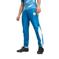 PUMA Manchester City Pre-Match Trainingsbroek Woven 2023-2024 Blauw Wit