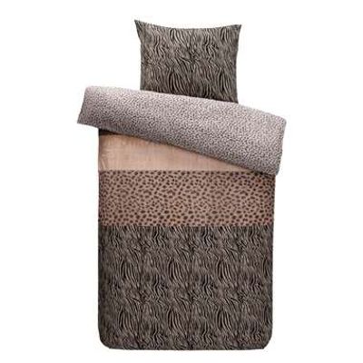 Dekbedovertrek Xenna - naturelkleur - 140x200/220 cm