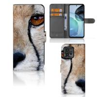 Motorola Moto G72 | Telefoonhoesje | Met pasjeshouder | Cheetah
