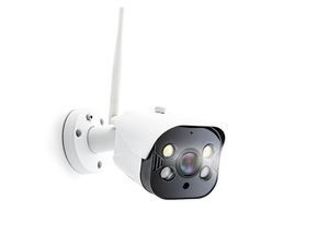 Bewakingscamera Voor Buiten - Wifi - Smart Home App - Nachtzicht - Full HD - Waterbestendig (HWC404)