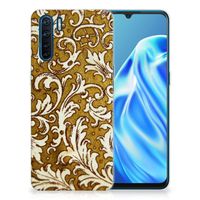 Siliconen Hoesje OPPO A91 Barok Goud - thumbnail