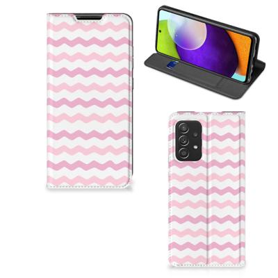 Samsung Galaxy A52 | Hoesje met Magneet | Waves Roze