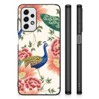 Dierenprint Telefoonhoesje voor Samsung Galaxy A23 Pink Peacock Dierenprint Telefoonhoesje voor Samsung Galaxy A23 Pink Peacock