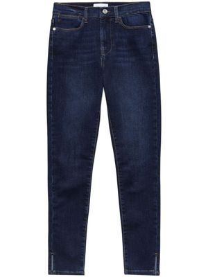 FRAME jean skinny à taille haute - Bleu