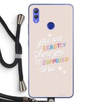 Right Place: Honor Note 10 Transparant Hoesje met koord