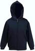 Fruit Of The Loom F401K Kids´ Premium Hooded Sweat Jacket - Deep Navy - 152