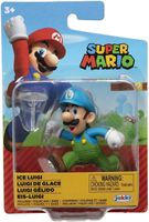 Super Mario Mini Action Figure - Ice Luigi - thumbnail