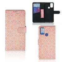 Alcatel 1S (2021) | Telefoon Hoesje | Pattern Orange