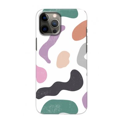 Memphis Shapes: Volledig geprint iPhone 12 Pro Hoesje