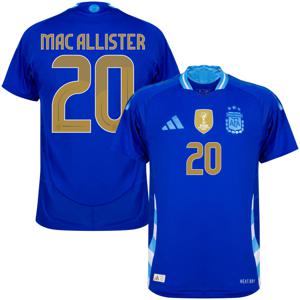 Argentinië Authentic Heat.RDY Shirt Uit 2024-2025 + Mac Allister 20