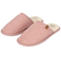 Apollo pantoffels - roze - met bont - voor dames - sloffen