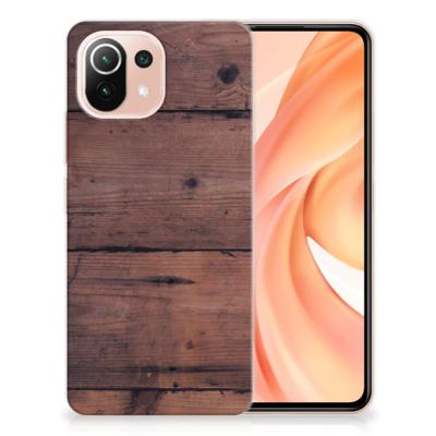 Xiaomi Mi 11 Lite | 11 Lite 5G NE | Bumper Hoesje | Old Wood