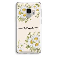 Daisies: Samsung Galaxy S9 Transparant Hoesje