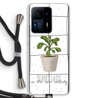 Kamerplant op vensterruit: Xiaomi Mi Mix 4 Transparant Hoesje met koord