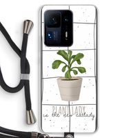 Kamerplant op vensterruit: Xiaomi Mi Mix 4 Transparant Hoesje met koord