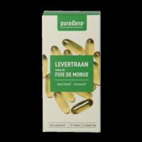 Purasana Levertraan 120 Softgels