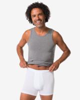 HEMA Lange Herenboxers - 3 Stuks Wit (wit)