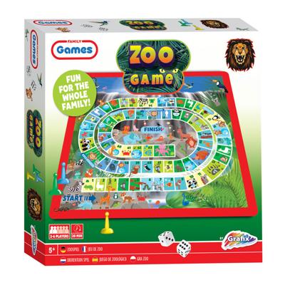 Grafix Ganzenbord dierentuin