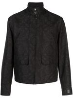 Versace veste bomber à imprimé Barocco - Gris